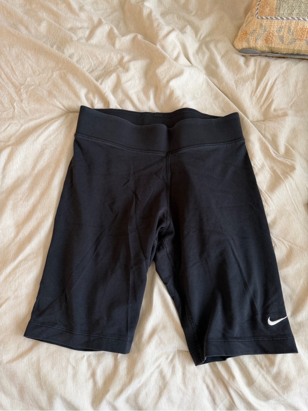 Nike Women’s Black Performance Bike Shorts with Swoosh